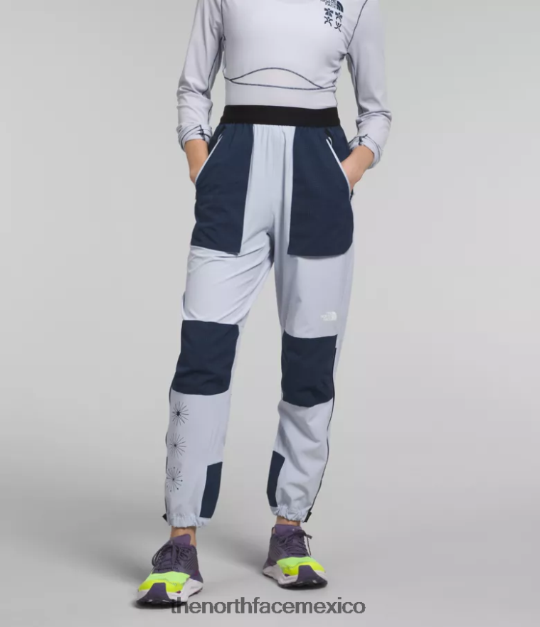 The North Face ropa NFHLJL854 bígaro polvoriento/azul marino cumbre mujer joggers trailwear okt flash