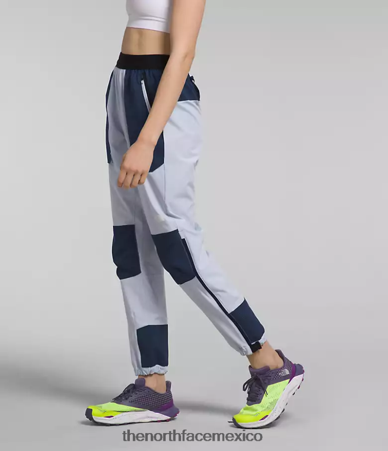 The North Face ropa NFHLJL854 bígaro polvoriento/azul marino cumbre mujer joggers trailwear okt flash