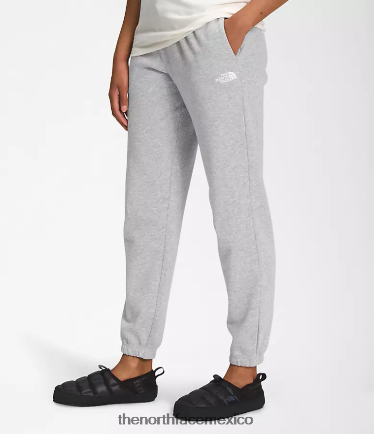 The North Face ropa NFHLJL973 tnf gris claro jaspeado/tnf blanco mujer pantalones deportivos de lana con media cúpula