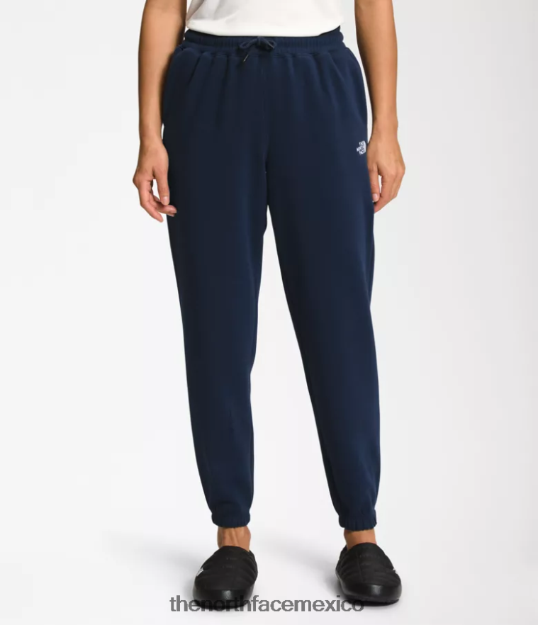 The North Face ropa NFHLJL975 azul marino cumbre/blanco tnf mujer pantalones deportivos de lana con media cúpula