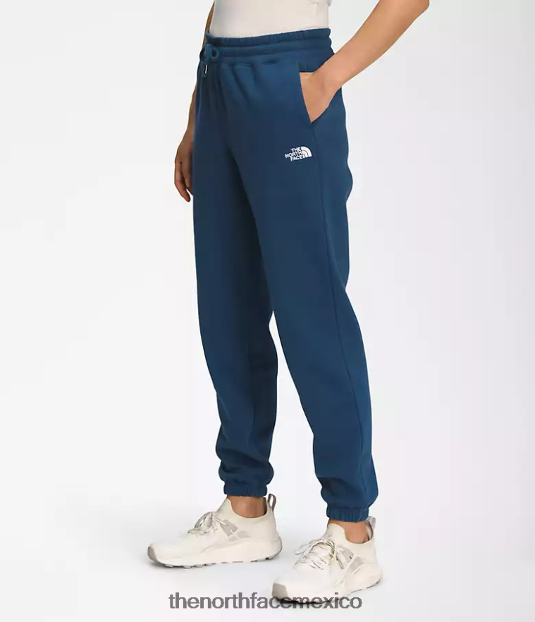 The North Face ropa NFHLJL979 azul sombreado/blanco tnf mujer pantalones deportivos de lana con media cúpula