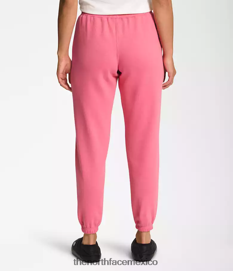 The North Face ropa NFHLJL982 rosa cosmo/blanco tnf mujer pantalones deportivos de lana con media cúpula