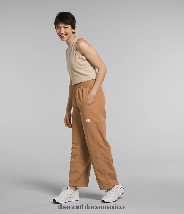 The North Face ropa NFHLJL1098 mantequilla de almendras mujer pantalones fáciles de nailon tnf