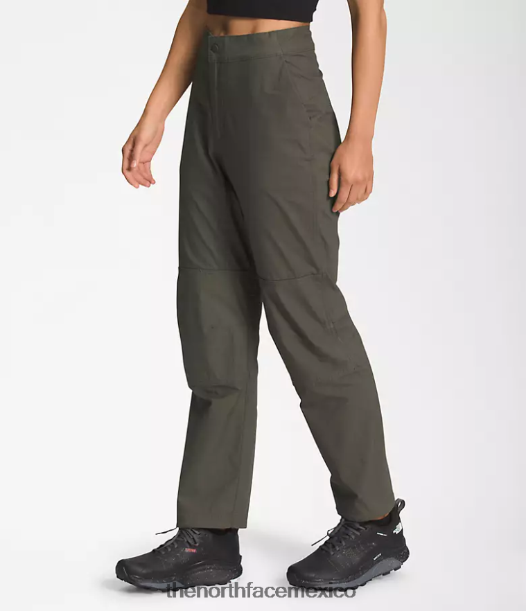 The North Face ropa NFHLJL1149 nuevo verde topo mujer pantalones de ruta