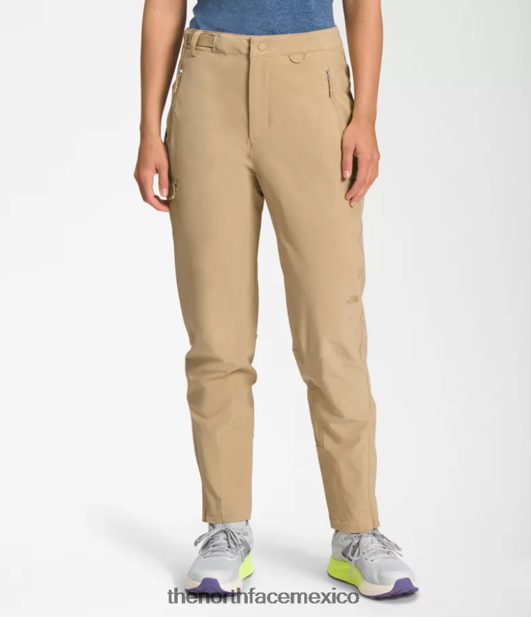 The North Face ropa NFHLJL167 piedra caqui mujer pantalones bridgeway pro