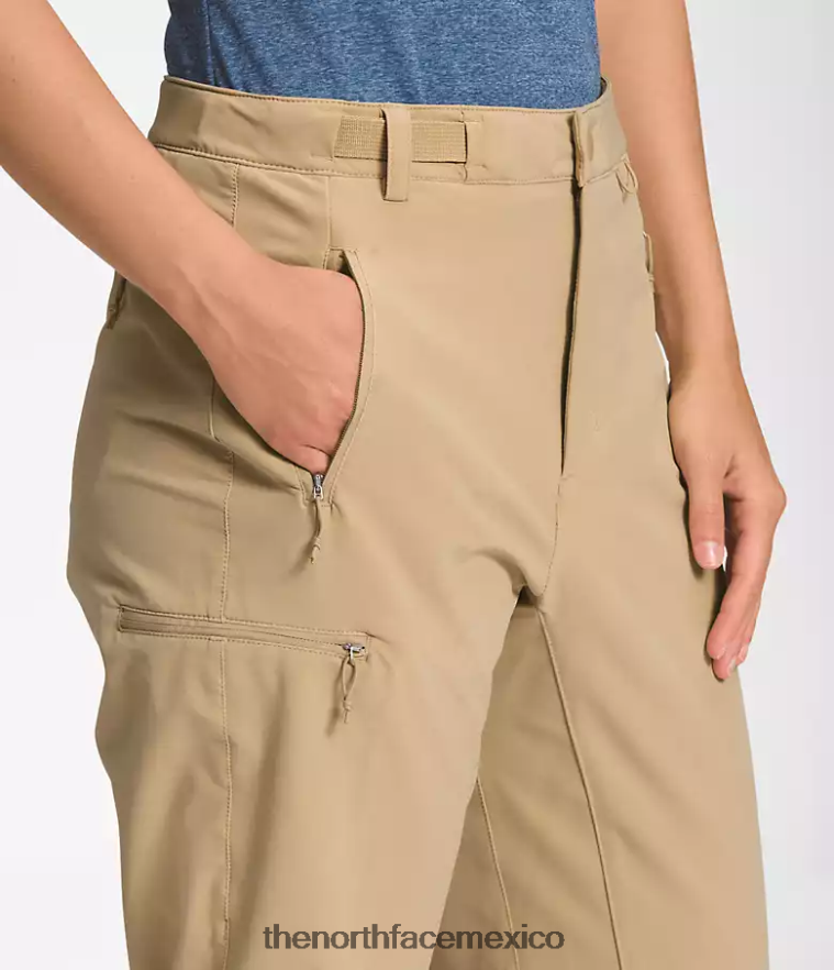 The North Face ropa NFHLJL167 piedra caqui mujer pantalones bridgeway pro