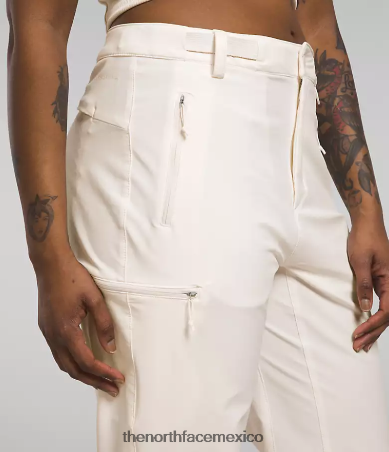 The North Face ropa NFHLJL168 gardenia blanca mujer pantalones bridgeway pro