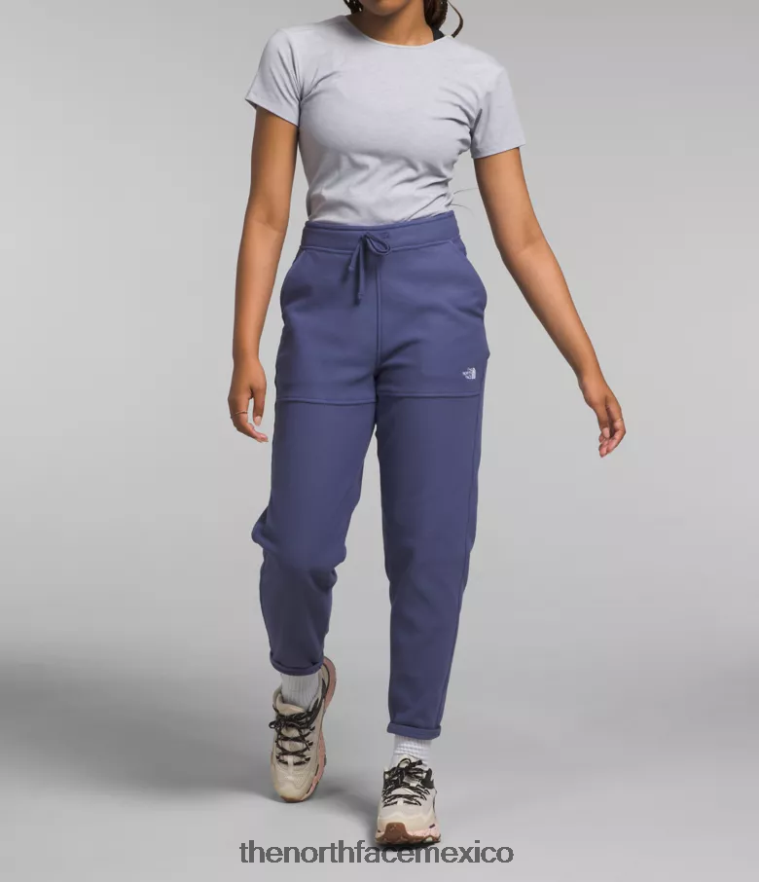 The North Face ropa NFHLJL845 cueva azul mujer pantalones alpinos polartec 100
