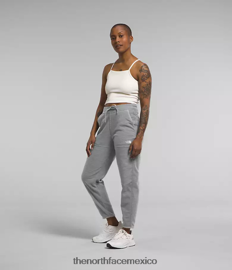 The North Face ropa NFHLJL848 tnf gris medio jaspeado mujer pantalones alpinos polartec 100