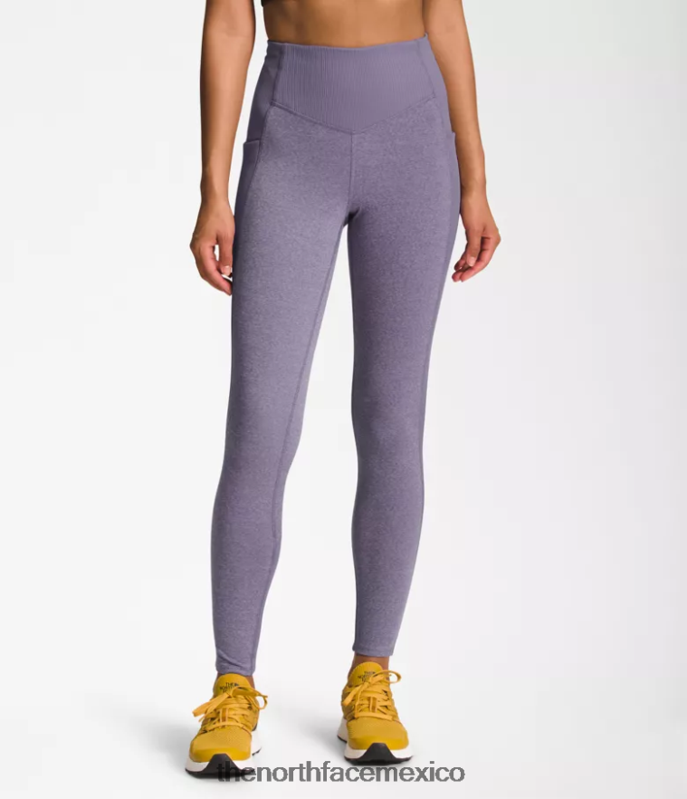 The North Face ropa NFHLJL383 brezo blanco pizarra lunar mujer medias con bolsillo Dune Sky
