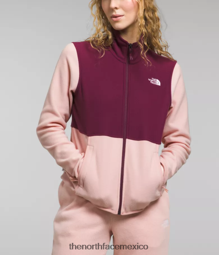 The North Face ropa NFHLJL1013 musgo rosa/morana mujer chaqueta alpina polartec 100