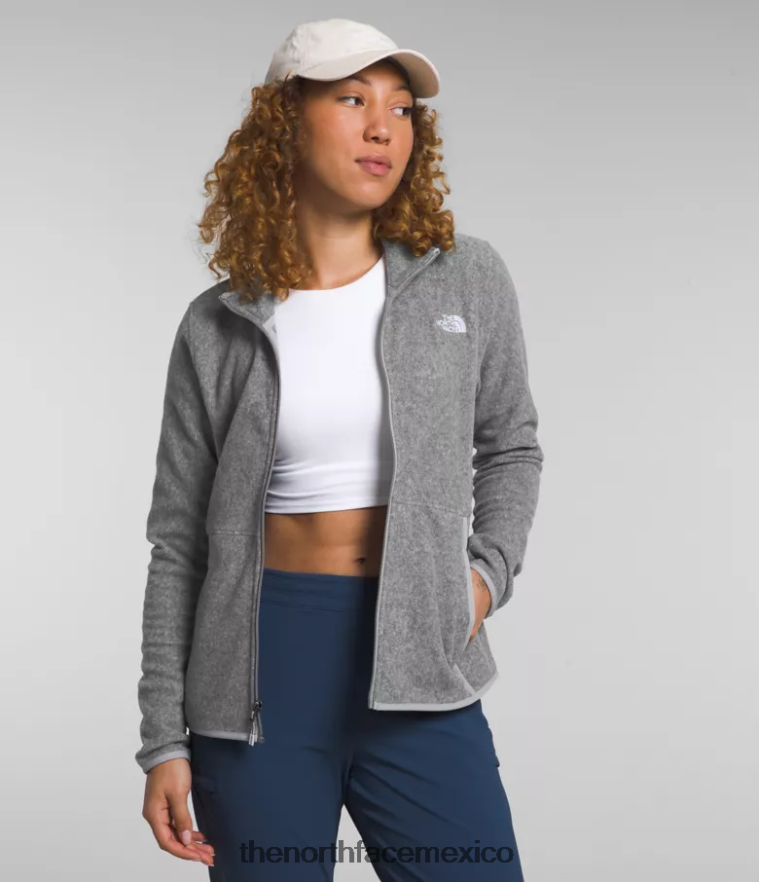 The North Face ropa NFHLJL1014 tnf gris medio jaspeado mujer chaqueta alpina polartec 100