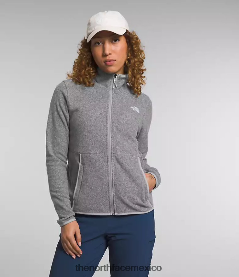 The North Face ropa NFHLJL1014 tnf gris medio jaspeado mujer chaqueta alpina polartec 100