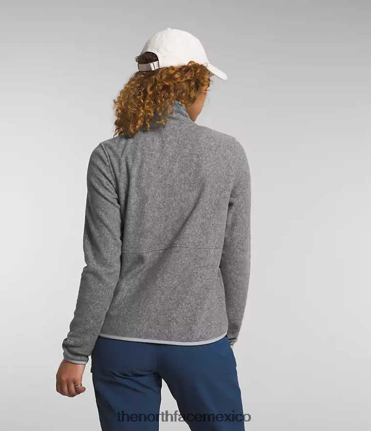 The North Face ropa NFHLJL1014 tnf gris medio jaspeado mujer chaqueta alpina polartec 100
