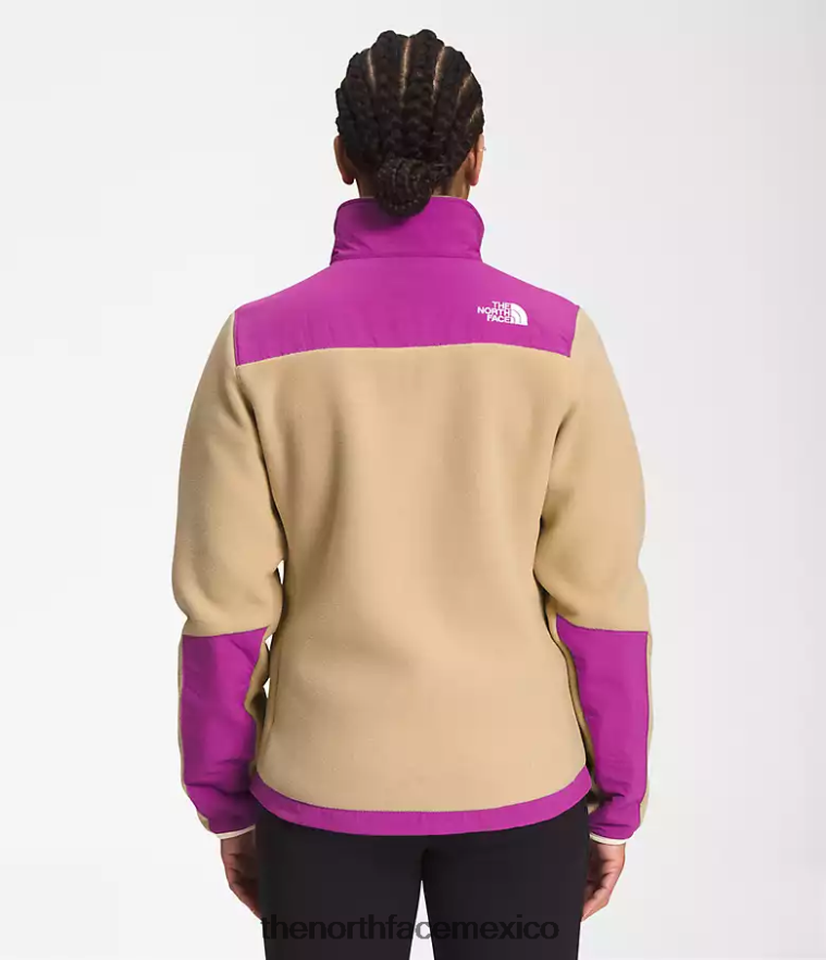 The North Face ropa NFHLJL149 piedra caqui/flor de cactus violeta/gardenia blanco mujer chaqueta denali