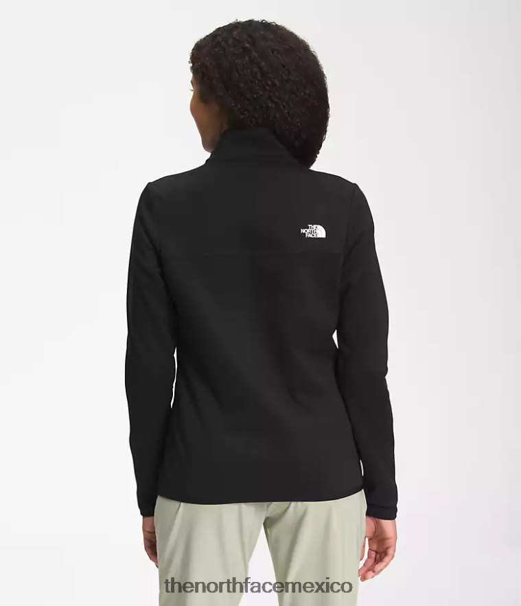 The North Face ropa NFHLJL375 negro mujer Canyonlands con cremallera completa