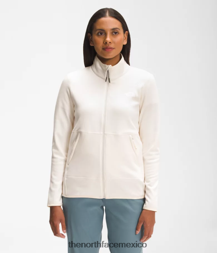 The North Face ropa NFHLJL376 gardenia brezo blanco mujer Canyonlands con cremallera completa