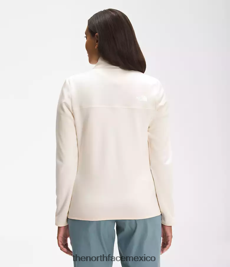 The North Face ropa NFHLJL376 gardenia brezo blanco mujer Canyonlands con cremallera completa