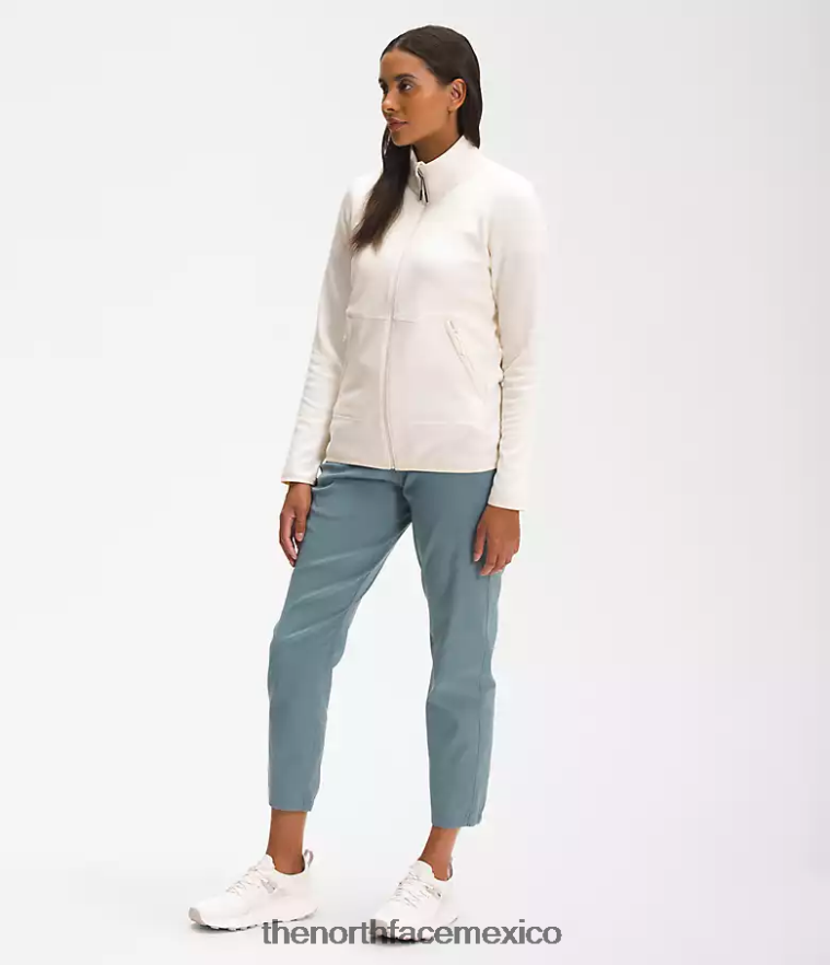 The North Face ropa NFHLJL376 gardenia brezo blanco mujer Canyonlands con cremallera completa