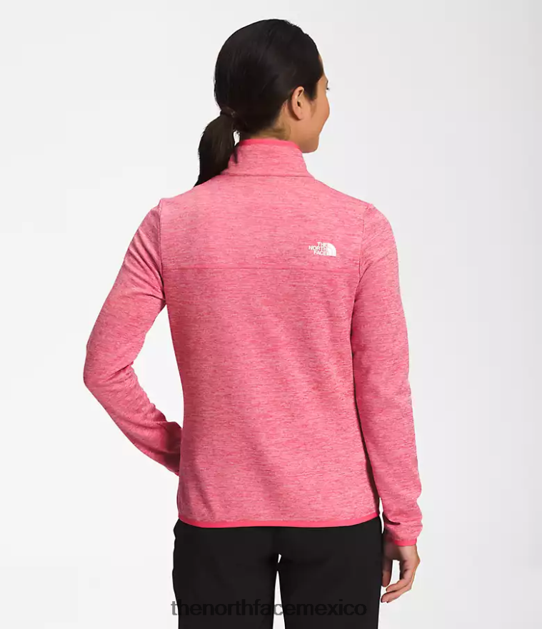 The North Face ropa NFHLJL380 cosmo rosa blanco brezo mujer Canyonlands con cremallera completa
