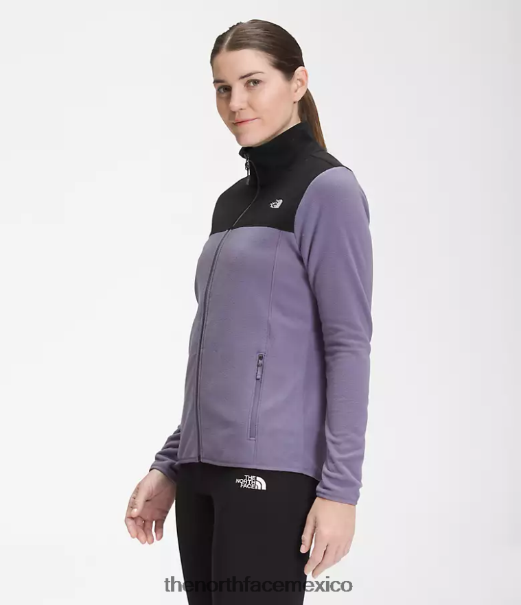 The North Face ropa NFHLJL621 tnf negro/pizarra lunar mujer chaqueta tka glacier con cremallera completa