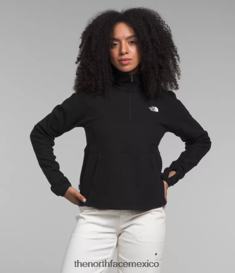 The North Face ropa NFHLJL158 negro mujer Alpine Polartec 100 - capucha con cremallera