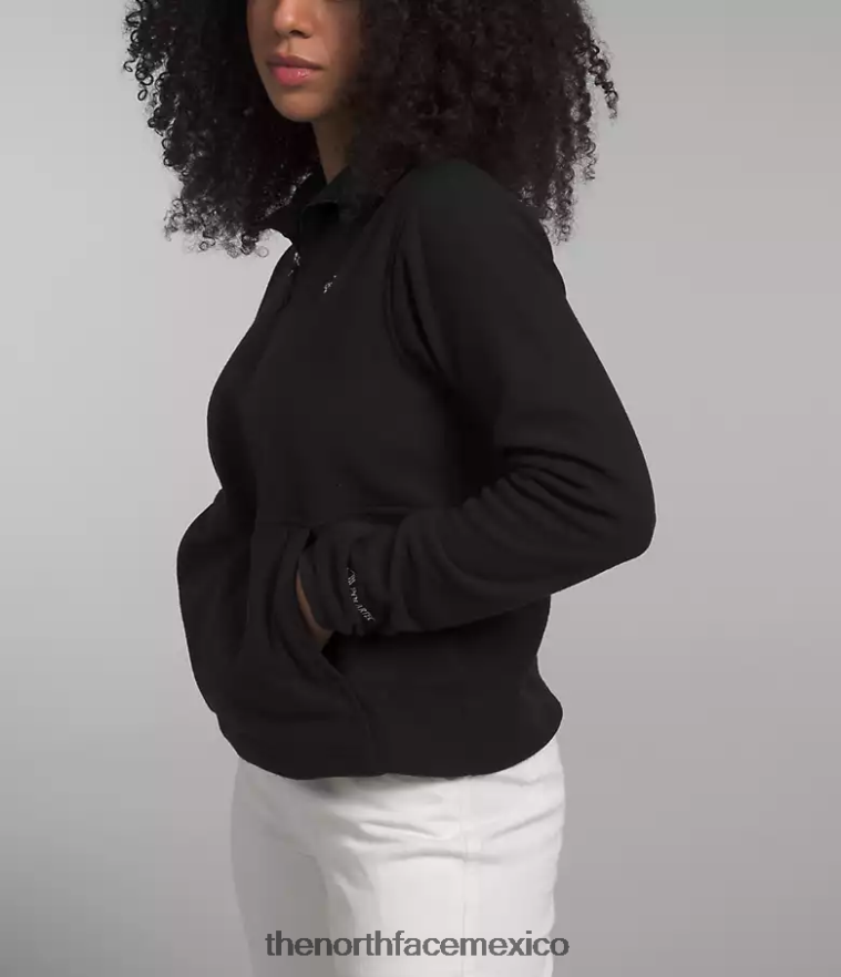 The North Face ropa NFHLJL158 negro mujer Alpine Polartec 100 - capucha con cremallera