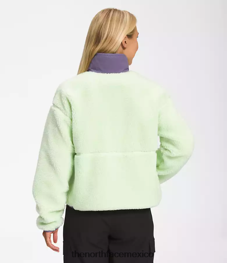 The North Face ropa NFHLJL805 crema de lima/pizarra lunar mujer jersey de pelo extremo