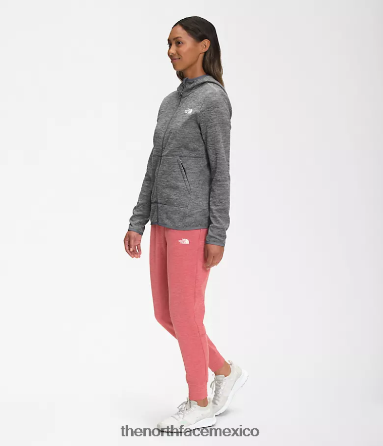 The North Face ropa NFHLJL742 tnf gris medio jaspeado mujer sudadera con capucha de canyonlands