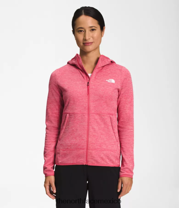 The North Face ropa NFHLJL746 cosmo rosa blanco brezo mujer sudadera con capucha de canyonlands