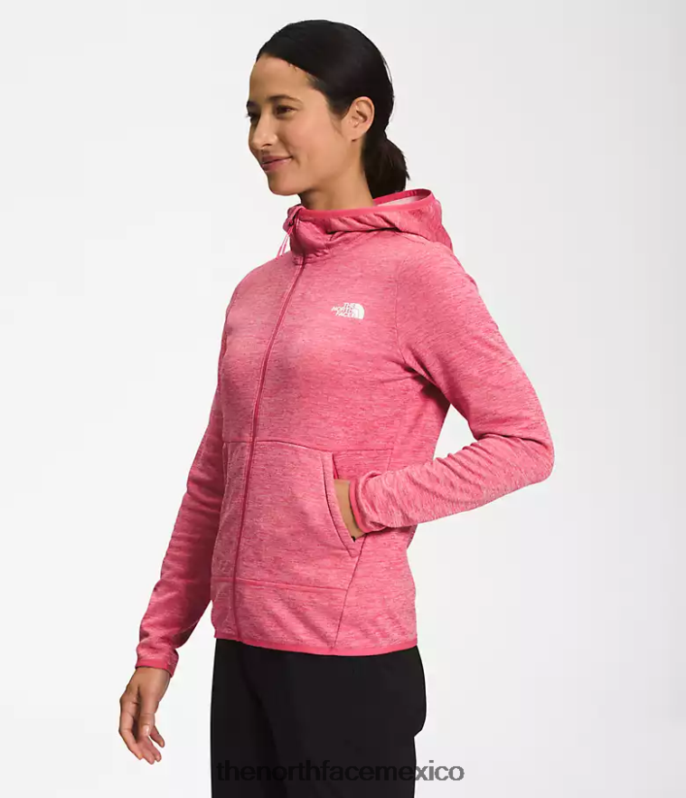 The North Face ropa NFHLJL746 cosmo rosa blanco brezo mujer sudadera con capucha de canyonlands