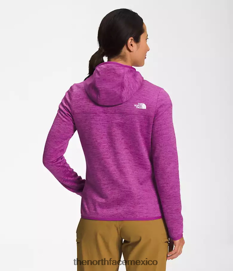 The North Face ropa NFHLJL747 flor de cactus púrpura brezo blanco mujer sudadera con capucha de canyonlands