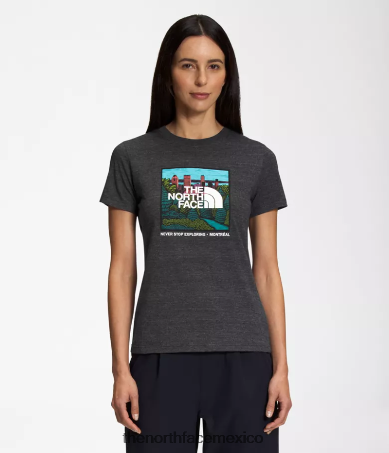 The North Face ropa NFHLJL1023 tnf/montreal mujer Camiseta triblend de manga corta City Landmark