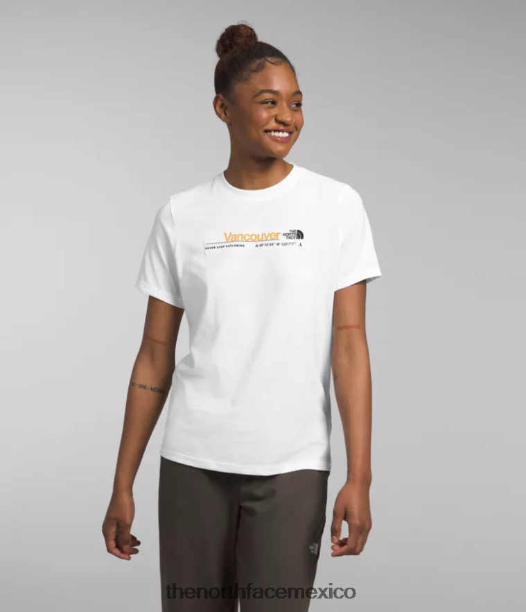 The North Face ropa NFHLJL1291 tnf blanco/vancouver mujer camiseta urbana de manga corta