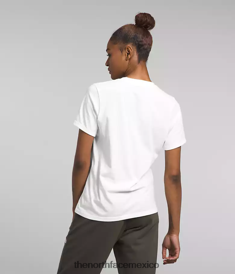 The North Face ropa NFHLJL1291 tnf blanco/vancouver mujer camiseta urbana de manga corta