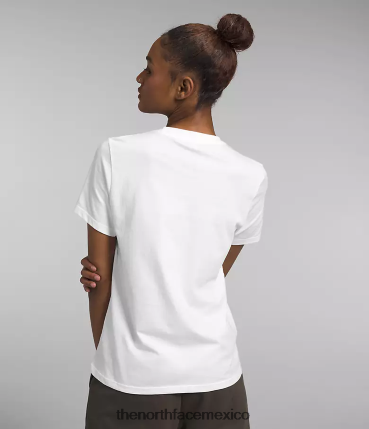 The North Face ropa NFHLJL1292 tnf blanco/montreal mujer camiseta urbana de manga corta
