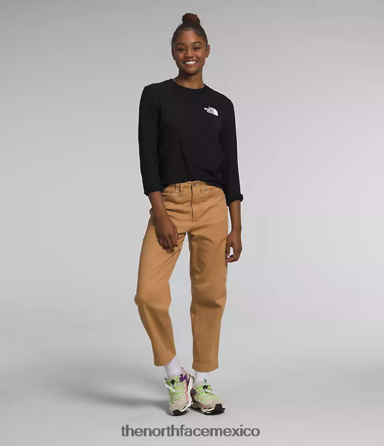 The North Face ropa NFHLJL680 tnf negro/tnf blanco mujer camiseta de manga larga con caja nse