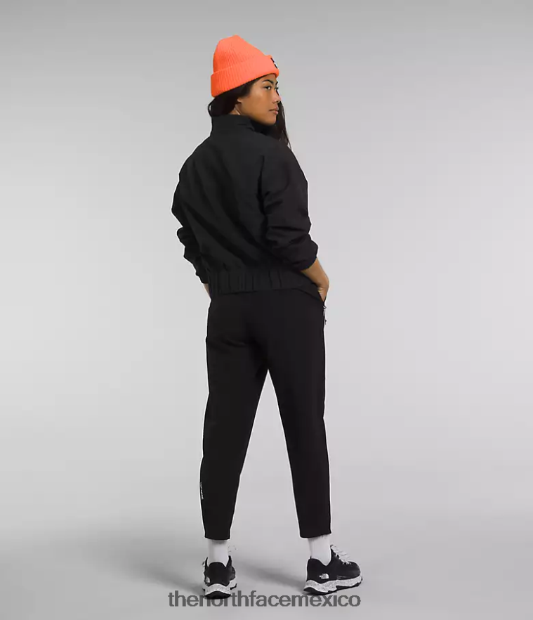 The North Face ropa NFHLJL249 negro mujer rejilla tekware 1/4 zip