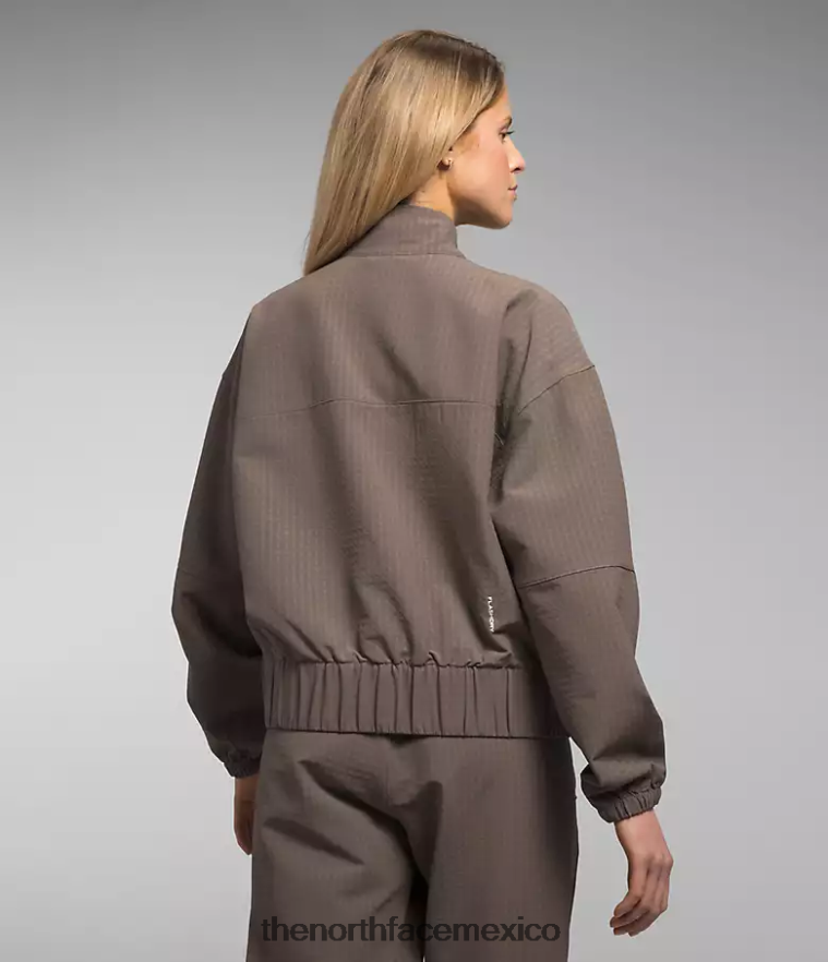 The North Face ropa NFHLJL250 halcón marrón mujer rejilla tekware 1/4 zip