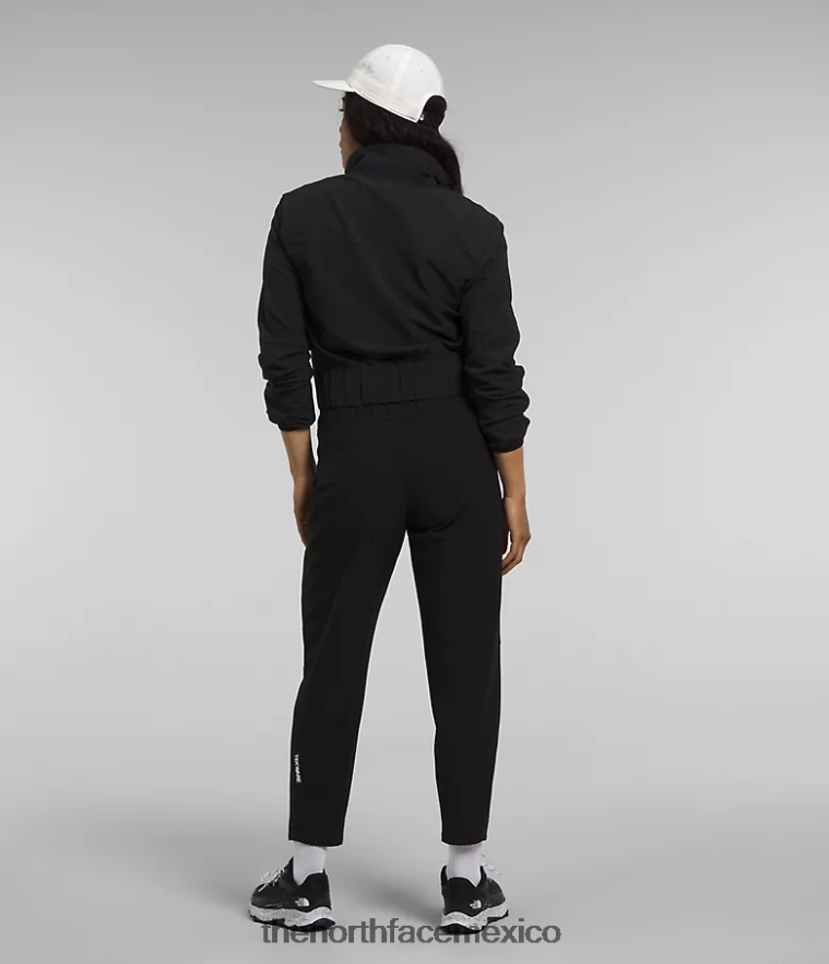 The North Face ropa NFHLJL568 negro mujer tekware grid con cremallera completa