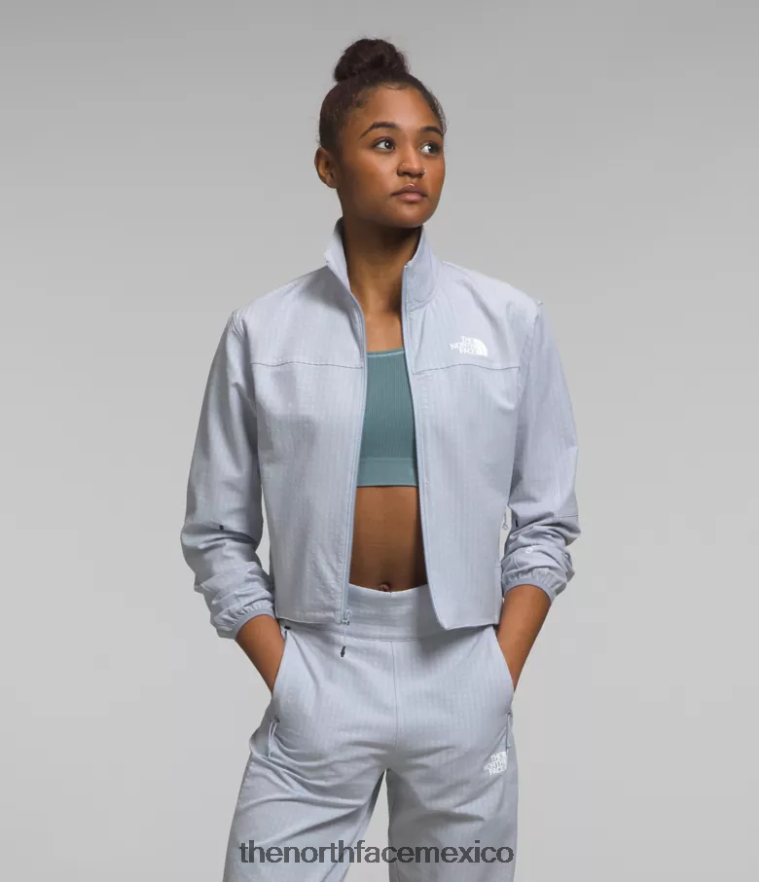 The North Face ropa NFHLJL569 brezo bígaro polvoriento mujer tekware grid con cremallera completa