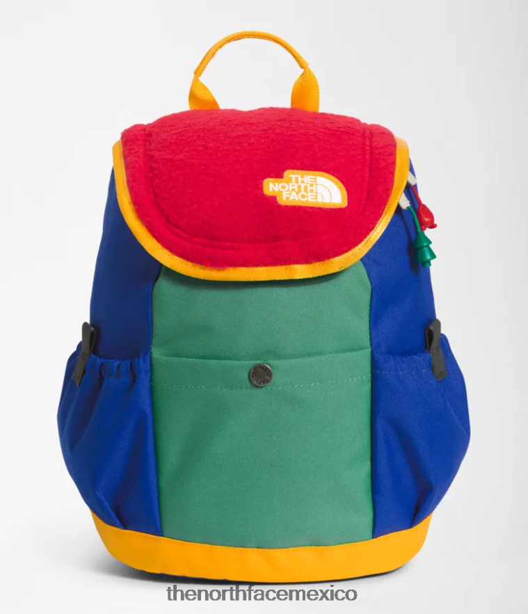 The North Face accesorio NFHLJL395 rojo tnf/verde hierba intenso/azul tnf niños mochila mini explorador juvenil