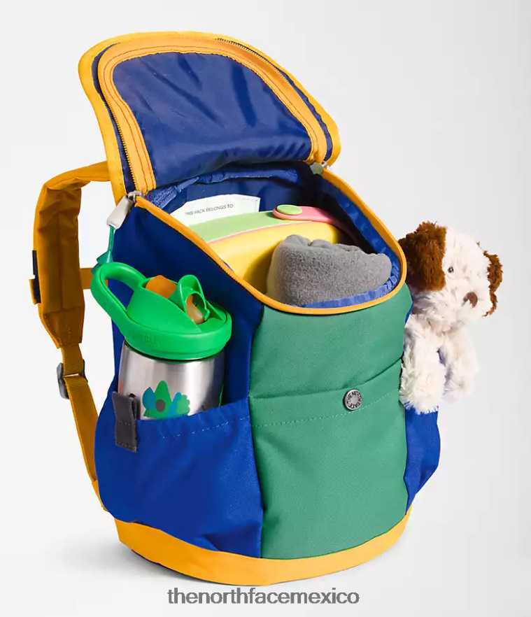 The North Face accesorio NFHLJL395 rojo tnf/verde hierba intenso/azul tnf niños mochila mini explorador juvenil