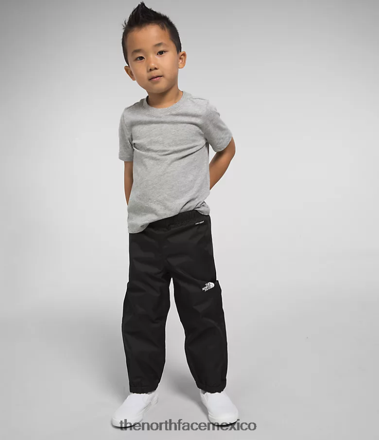 The North Face ropa NFHLJL271 negro niños pantalones de lluvia antora