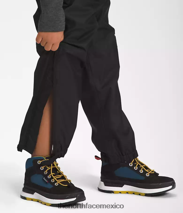The North Face ropa NFHLJL271 negro niños pantalones de lluvia antora