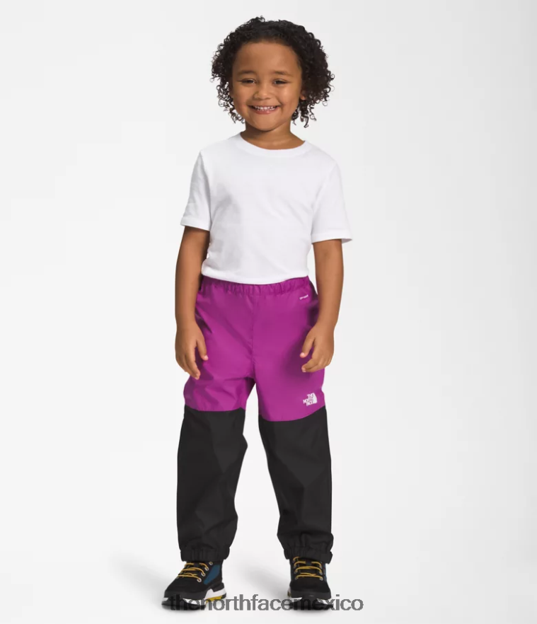 The North Face ropa NFHLJL272 flor de cactus púrpura niños pantalones de lluvia antora