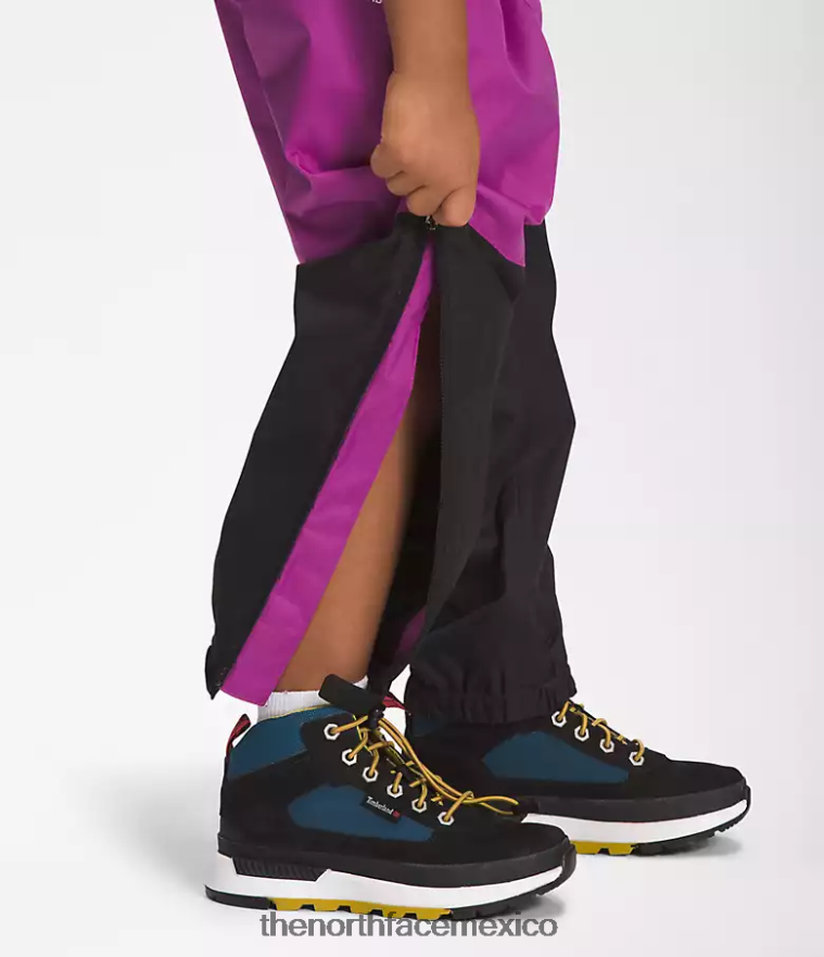 The North Face ropa NFHLJL272 flor de cactus púrpura niños pantalones de lluvia antora