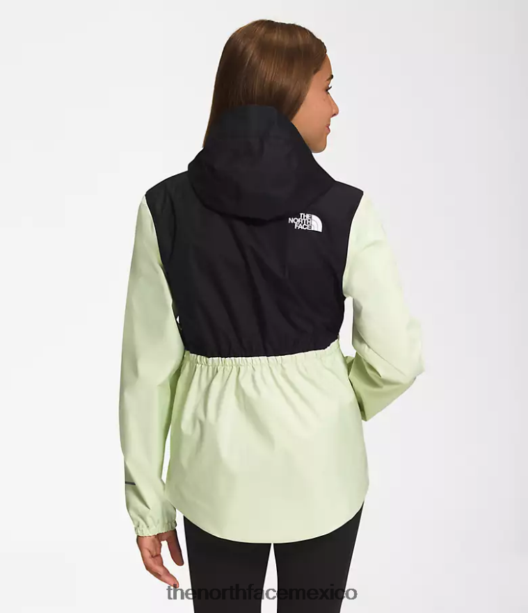 The North Face ropa NFHLJL753 crema de lima niños chaqueta de lluvia anora