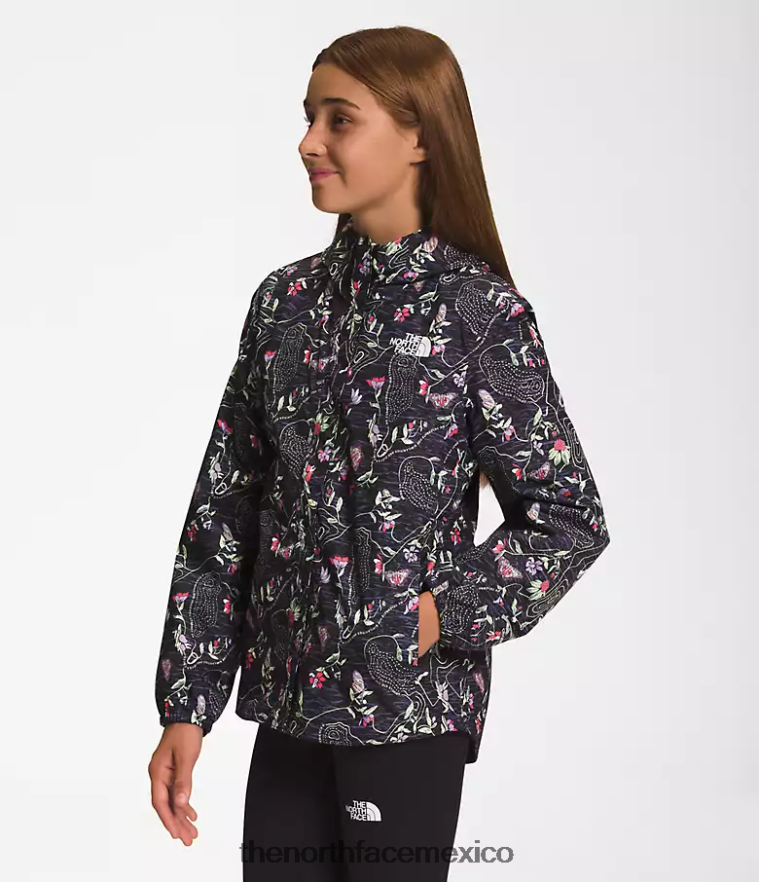 The North Face ropa NFHLJL756 tnf negro iwd imprimir niños chaqueta de lluvia anora