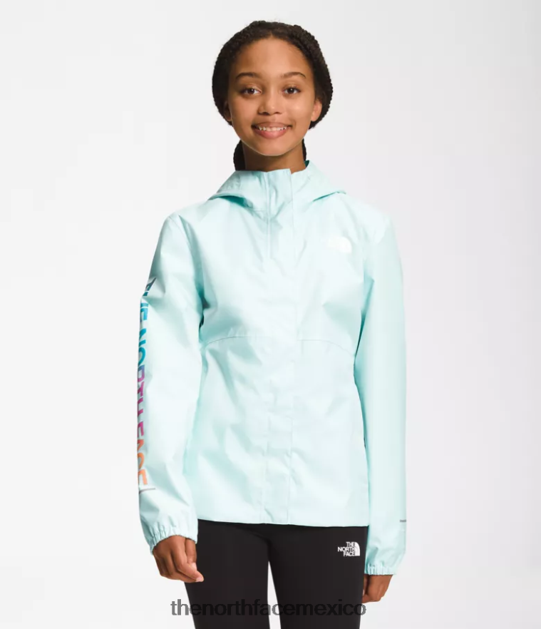 The North Face ropa NFHLJL757 claraboya azul niños chaqueta de lluvia anora